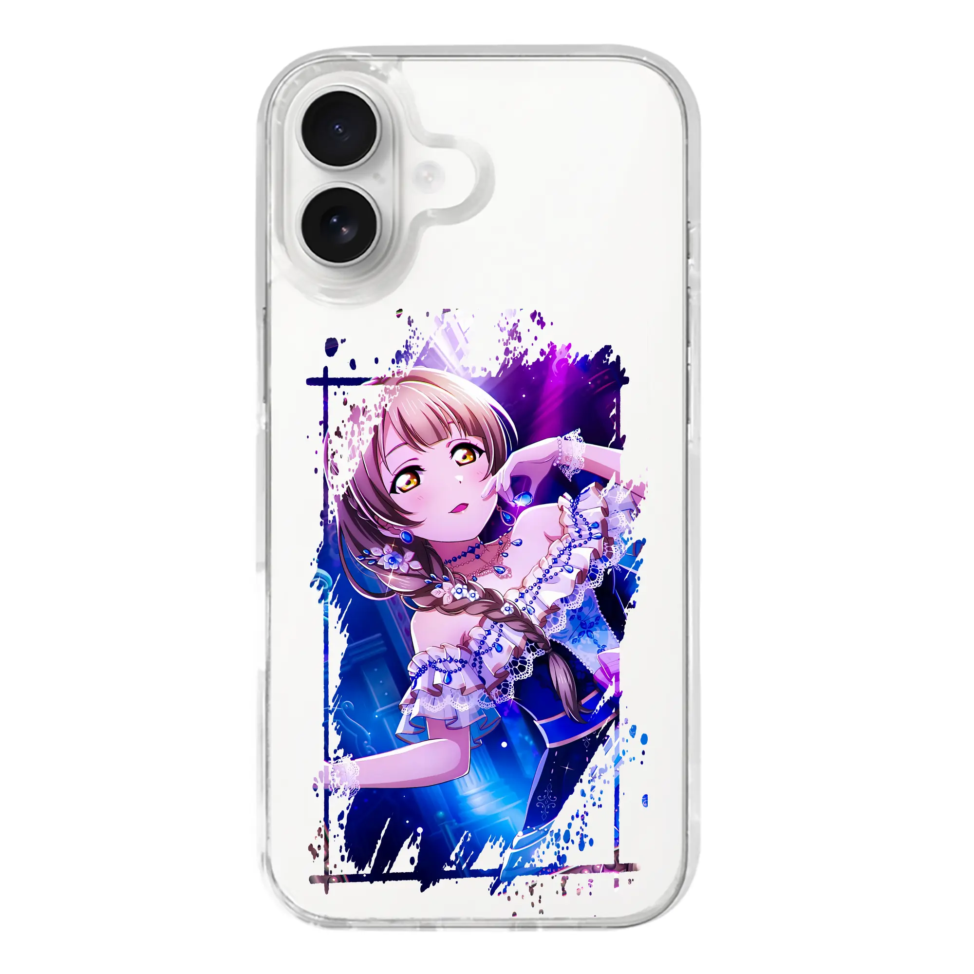 Love Live! グッズ,南ことり - iPhone 17シリーズ 透明スマホケース – 薄型・耐衝撃・精密フィット保護カバー